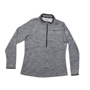 Nike Golf Women's Gray Pullover Sweater Size L Preowned Golf Dri Fit
